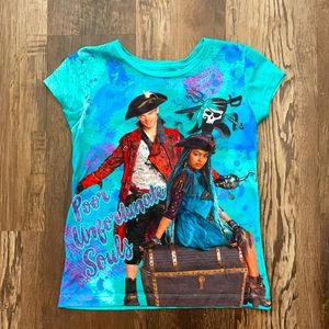 Disney Descendants Uma Girls Teal Shirt